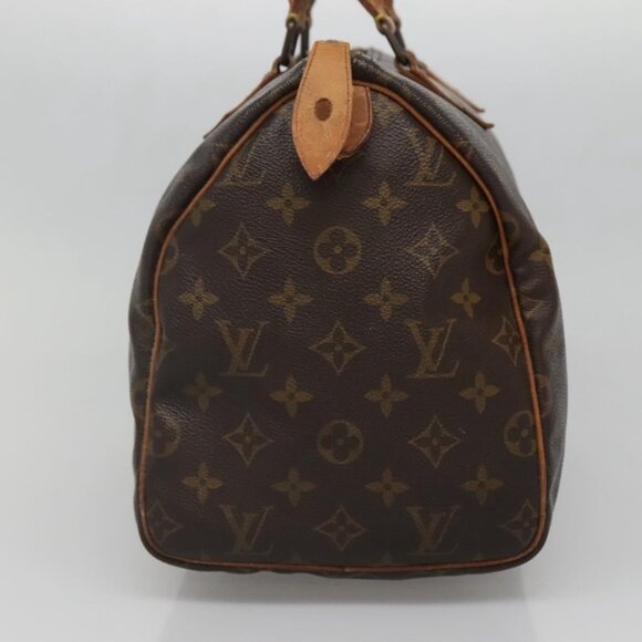 LOUIS VUITTON Monogram Speedy 30 Hand Bag - Picture 5 of 15